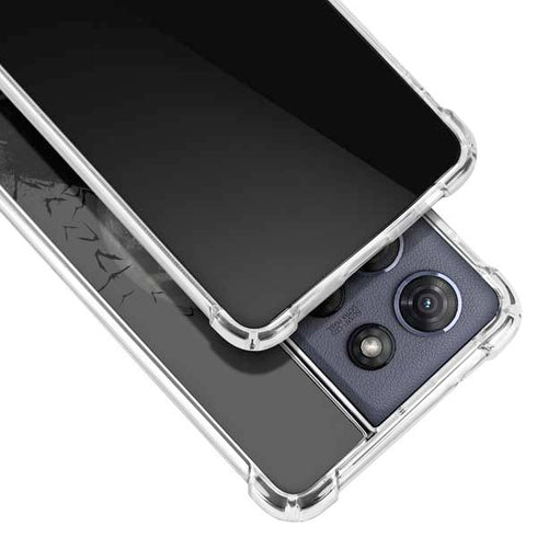 DC Comics Batman On City with Moon Art Moto G Play 5G (2025) Clear Case